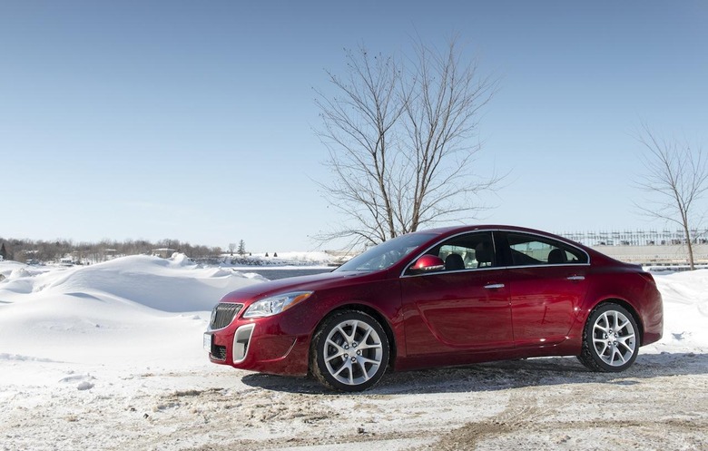 2014 Buick Regal GS AWD in Quebec, Canada.