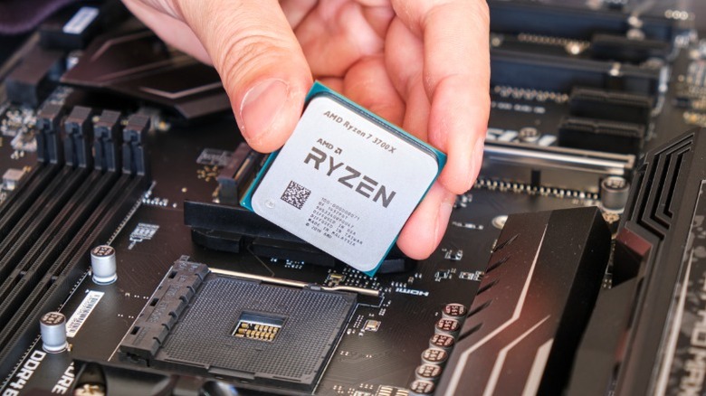 Installing an AMD CPU in a motherboard