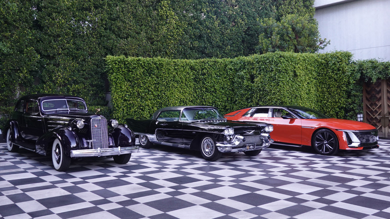 2025 Cadillac Celestiq classics on display