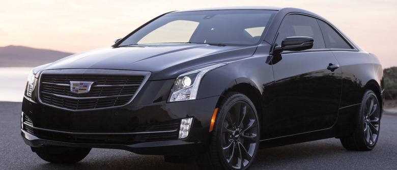 Cadillac ATS Sedan and Coupe and CTS Sedan Black Chrome Package