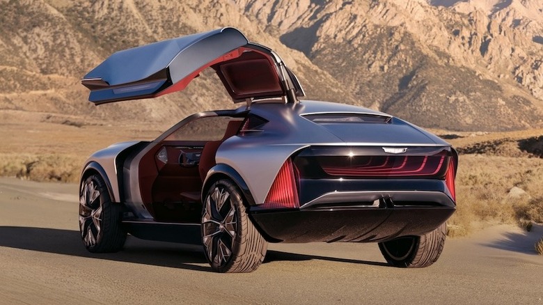 Cadillac Elevated Velocity Concept with door open