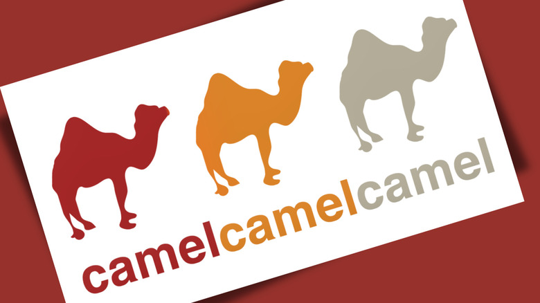 Camelcamelcamel logo showing three camels