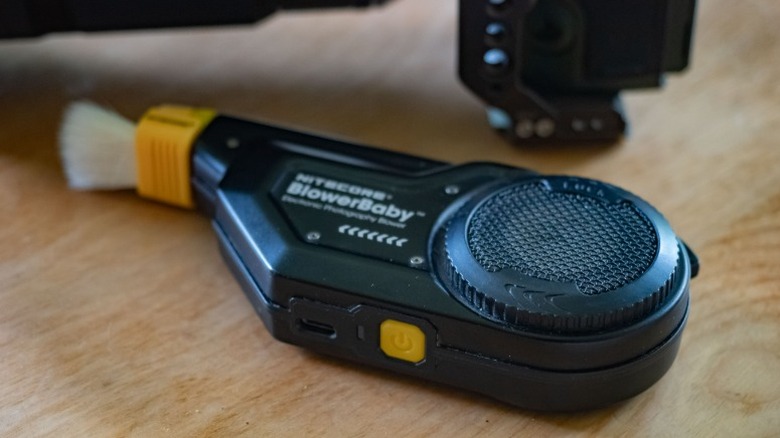 Camera blower