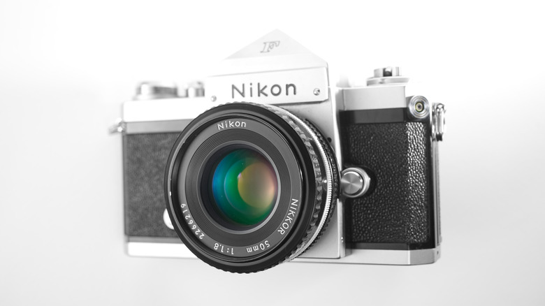 Nikon F camera