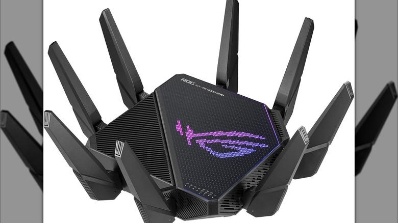An ASUS ROG gaming router