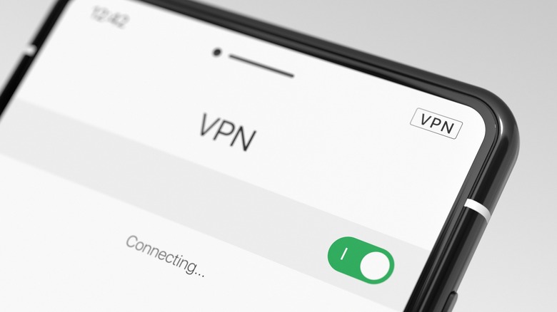 phone connecting to vpn