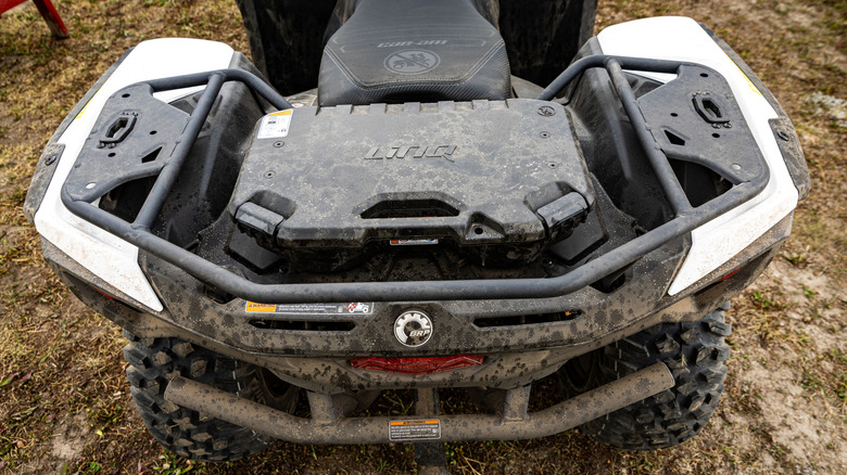 2026 Can-Am Outlander rear storage