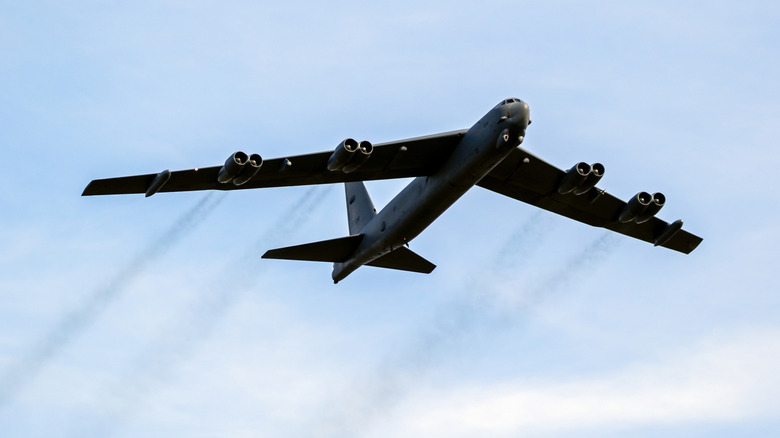 B-52H Stratofortress in flight