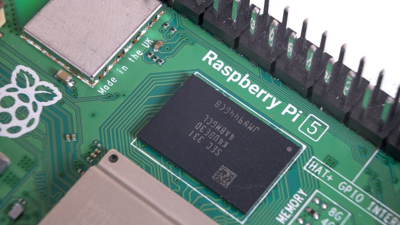 Raspberry Pi 5 circuit board