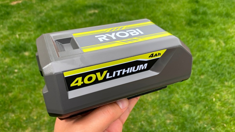 Ryobi 40V battery pack