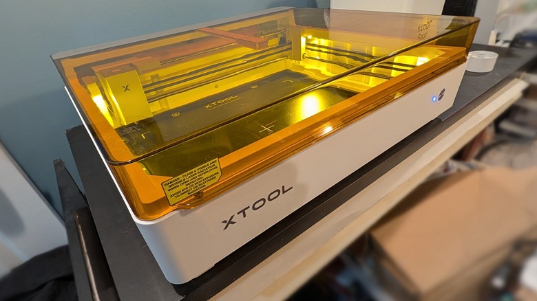xTool M2 on a desktop.
