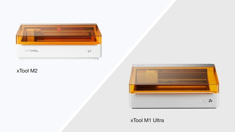 xTool M2 and xTool M1 Ultra.
