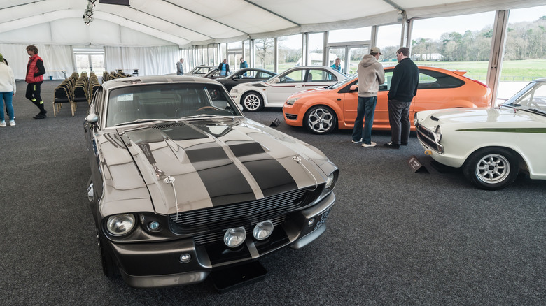 Ford Mustang at a classic car auction