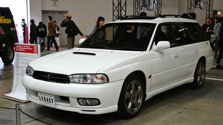 1996 Subaru Legacy GT-B Twin Turbo, front-left 3/4 view