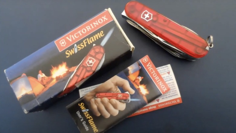 Victorinox SwissFlame and packaging