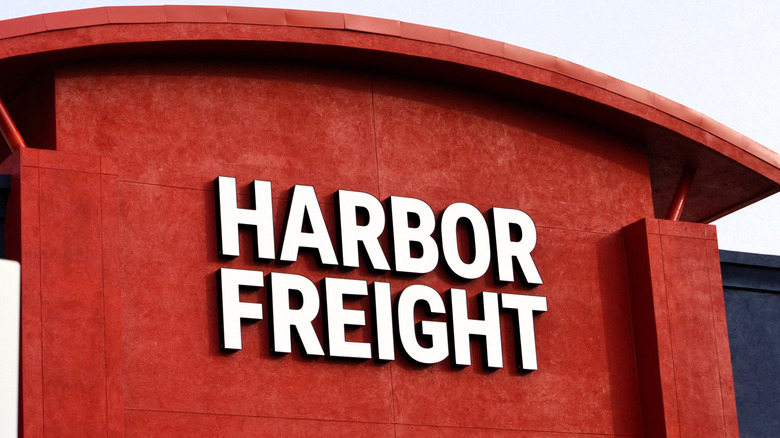 Harbor Freight Tools storefront during the day