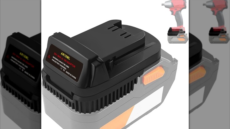 TPDL Milwaukee Adapter for Ridgid/AEG 18V Battery