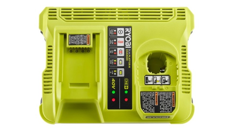 Ryobi 18V/40V dual battery charger
