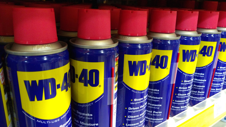 WD-40 on store shelves