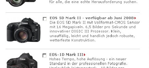 Canon EOS 5D Mark II rumored leak
