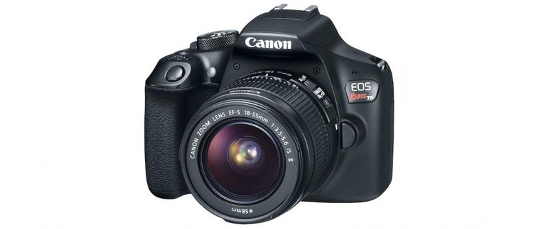 Canon Rebel T6 brings mild upgrade to entry-level DSLR