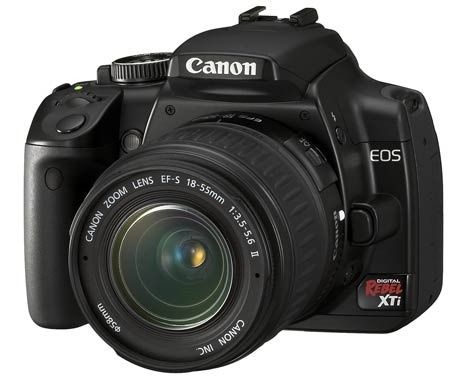 Canon's New EOS Digital Rebel XTi SLR Official Announcement