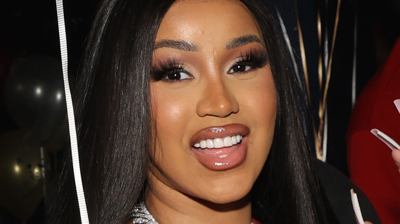 Cardi B close up