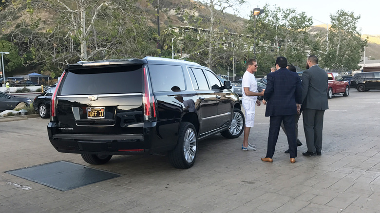 David Hasselhoff 2017 Cadillac Escalade