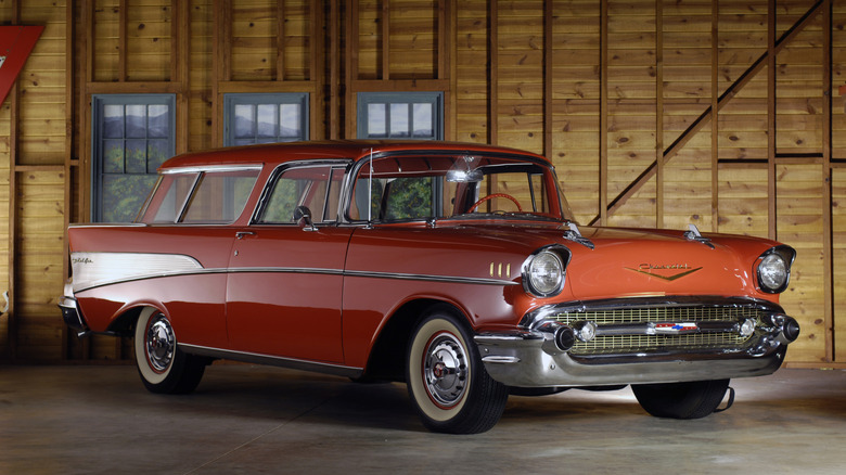 A Chevy Nomad from the 50s