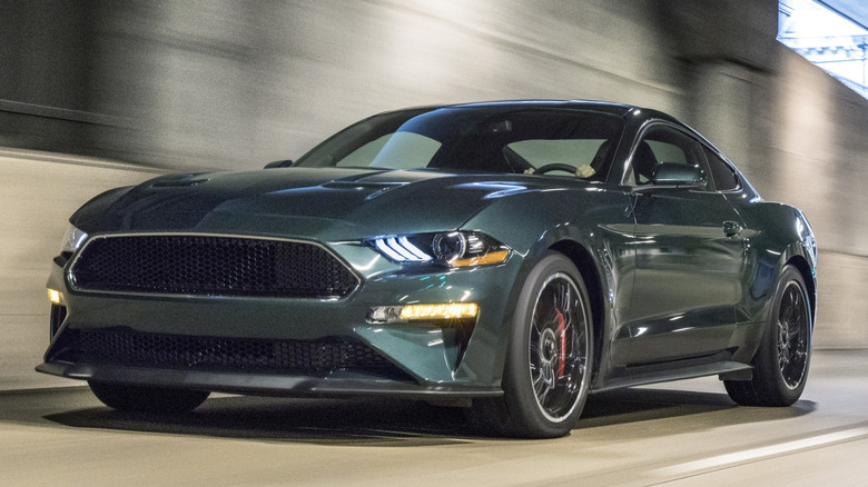 Official poster of the 2019 Ford Mustang Bullitt