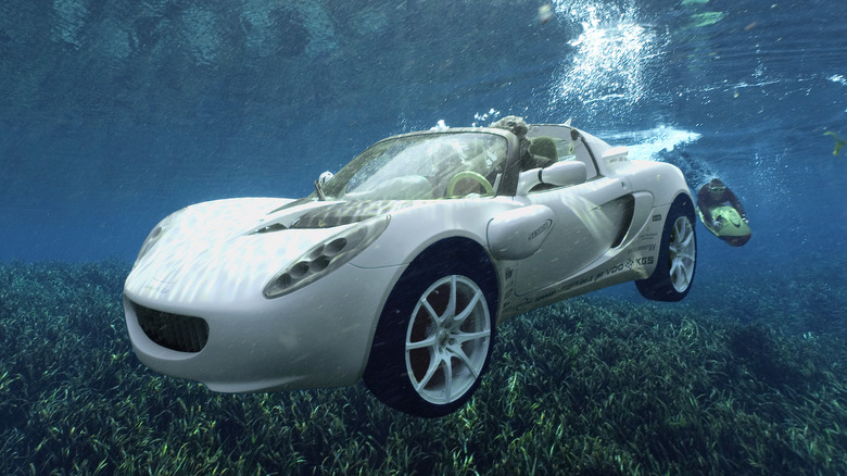 Rinspeed Squba drives underwater