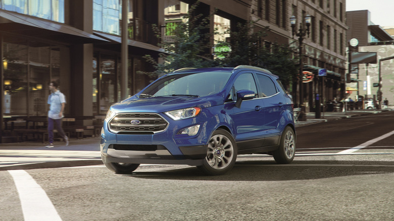 Ford EcoSport in the city