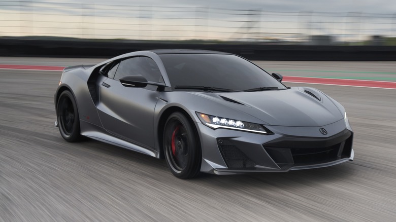 Acura NSX Type S on track