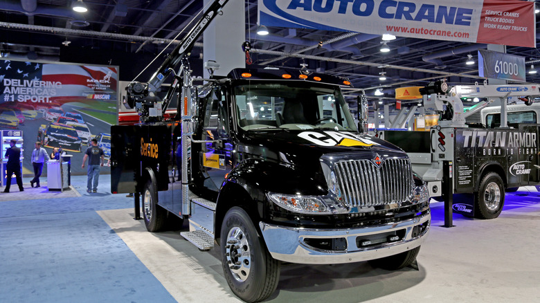 Caterpillar branded truck