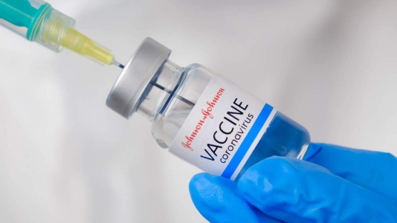 J&J COVID-19 vaccine vial