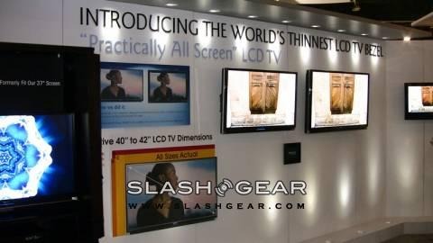Toshiba thin-bezel REGZA LCD HD TV