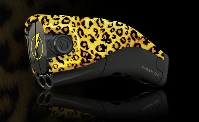 TASER C2 leopard-print