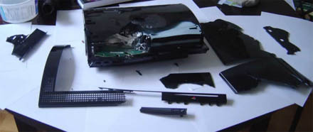 broken PS3