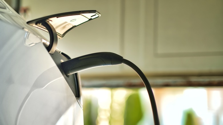 garage EV charger