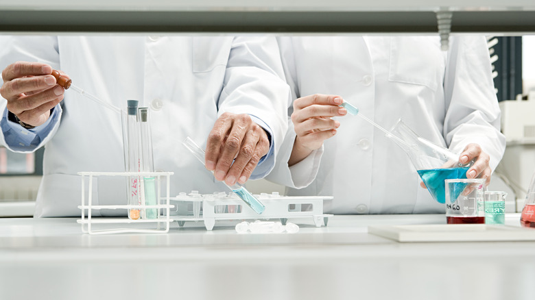scientists doing science stuff