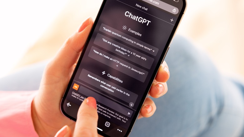 ChatGPT on iPhone