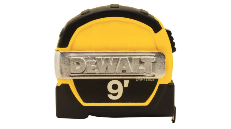 9-Foot 1/2 Inch Tape Measure with Magnetic Back on display