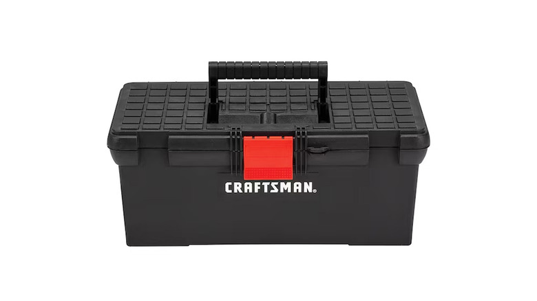 Black Craftsman tool box