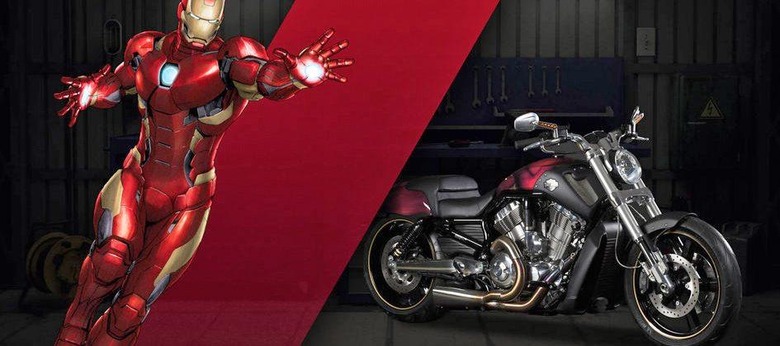 Check out these Marvel & Harley-Davidson official collaboration motorcycles