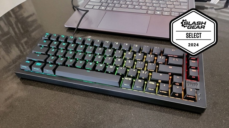 CHERRY XTRFY K5V2 keyboard on tabletop