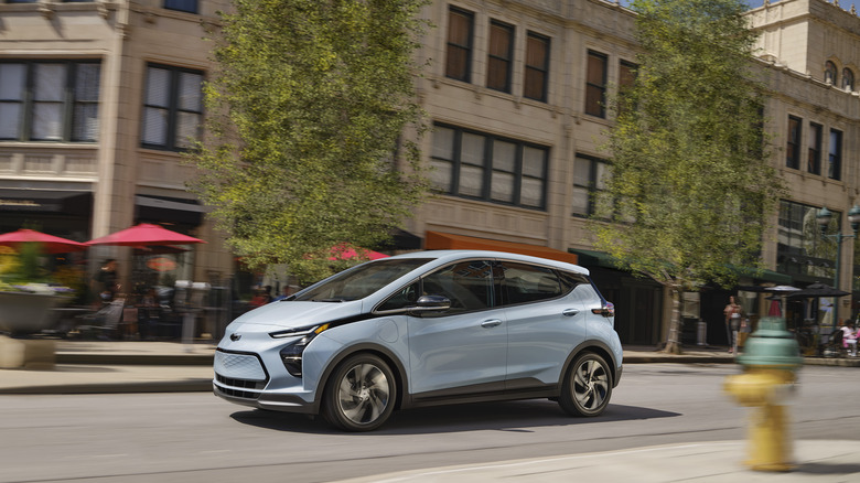 chevy bolt street driving