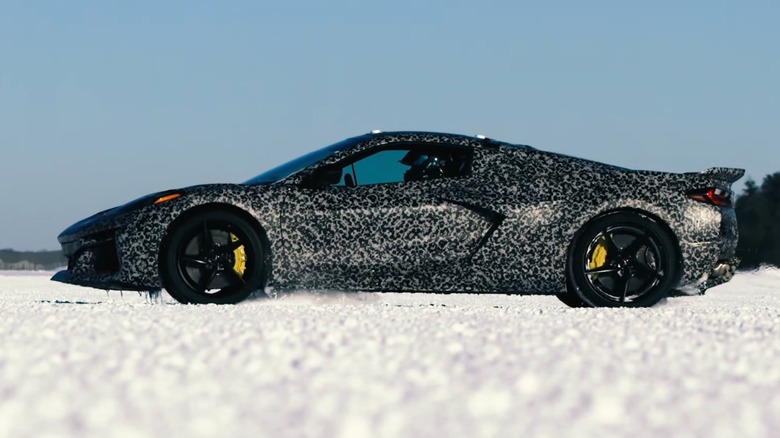 Electrified Corvette teaser