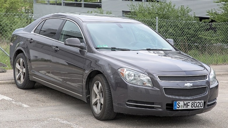 Front shot of the 2011 Malibu