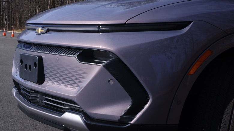 Equinox EV front fascia detail