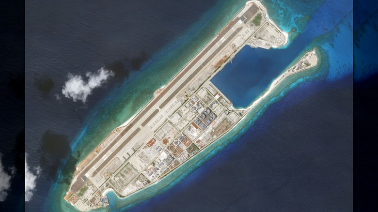 Fiery Cross Reef in the South China Sea